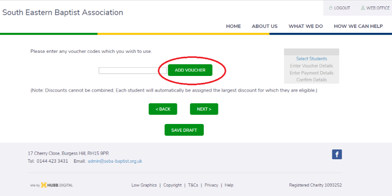 Discount Page
