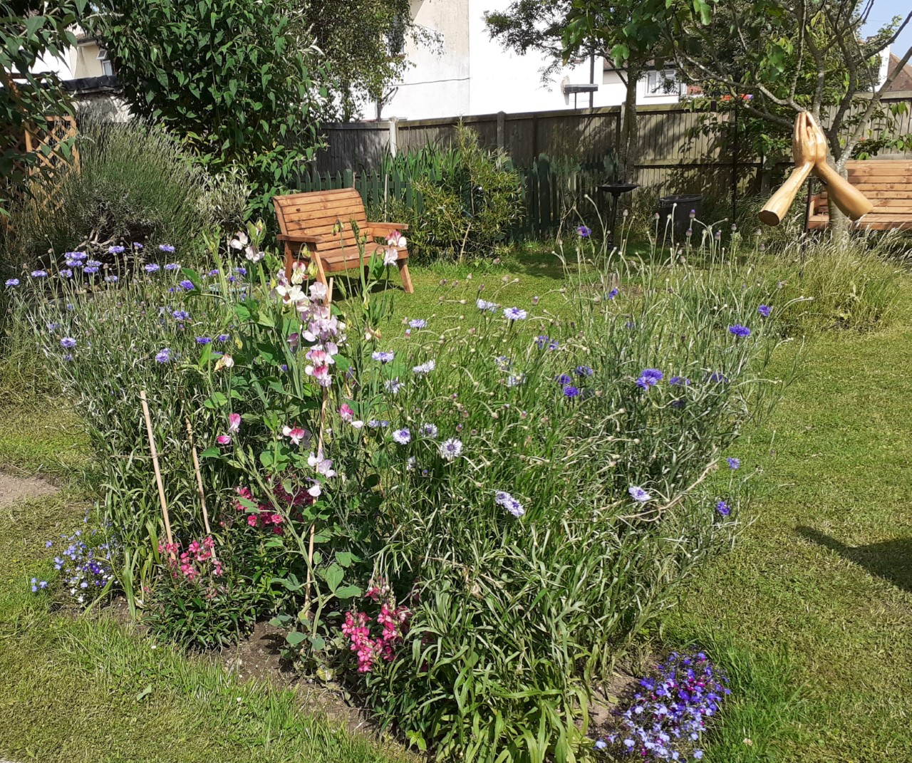 Newington FC prayer garden 3