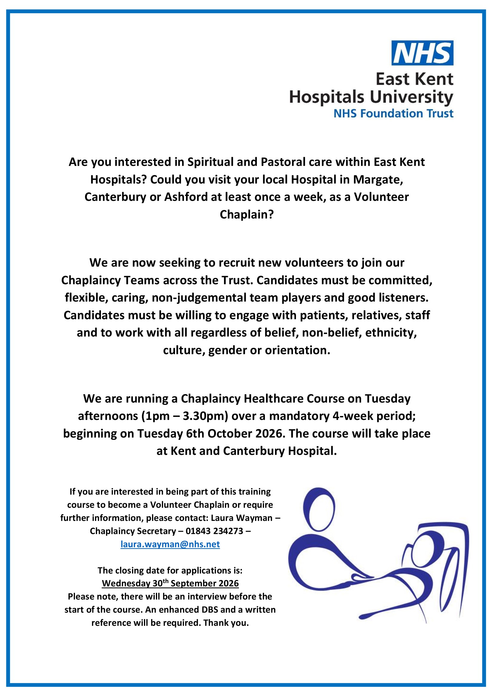 EKHUFT Chaplaincy Healthcare C